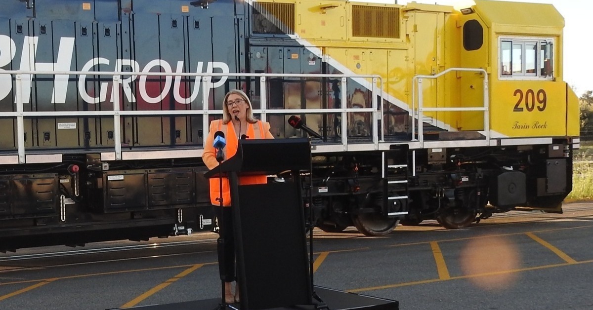 CBH unveils grain train as WA government moves on freight network