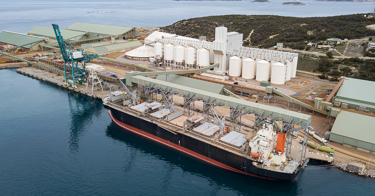 Port of Esperance. Image: Southern Ports