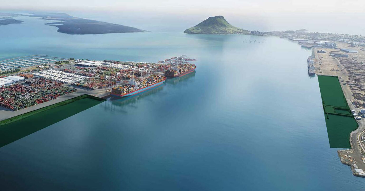 Concept image of the Stella Passage development. Image: Port of Tauranga