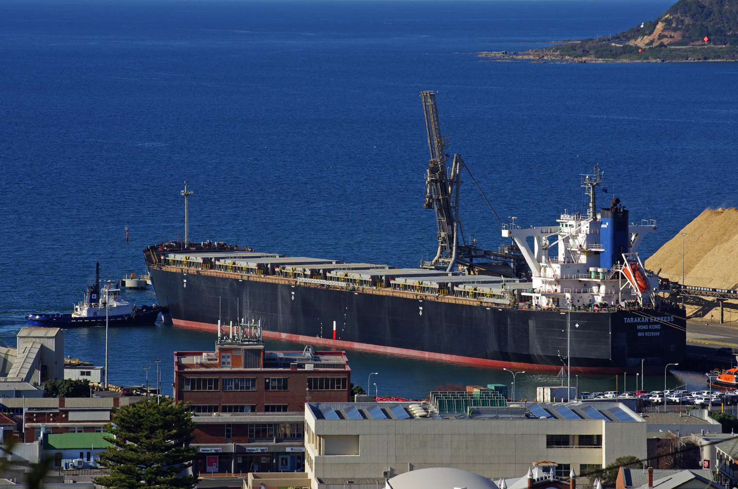 Tarakan Express leaving Burnie. Credit: Dale E Crisp