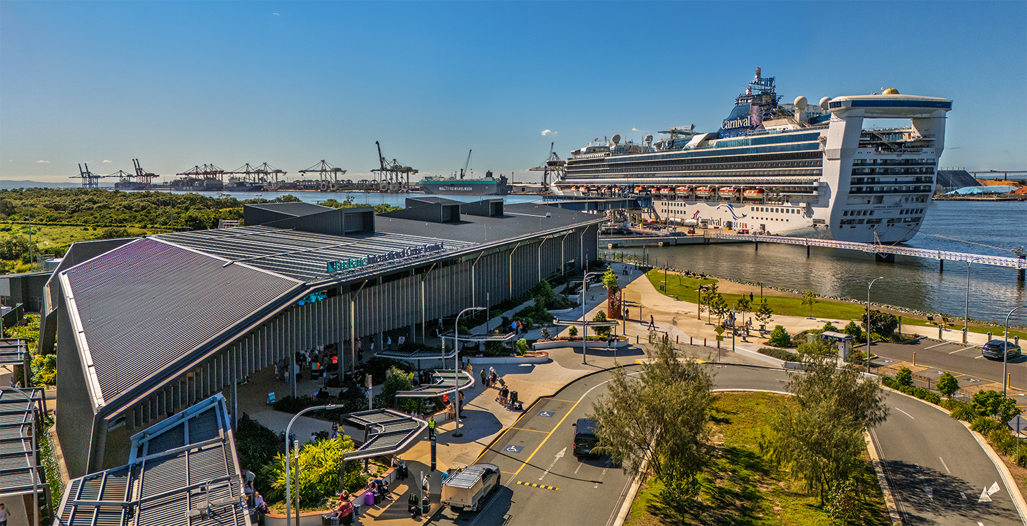 The Brisbane International Cruise Terminal. Image: Port of Brisbane