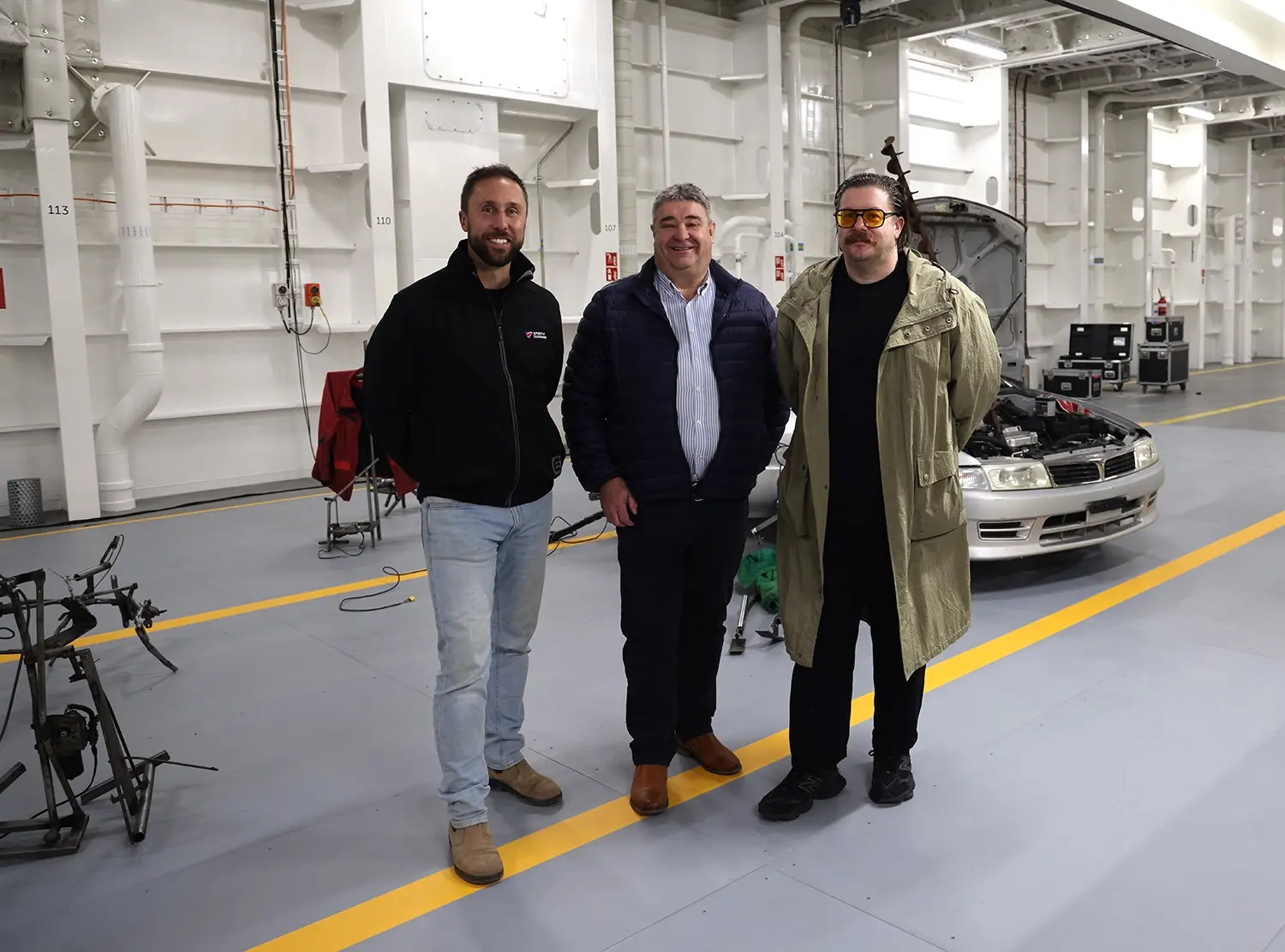 Tom Wootton, Kerry Vincent & Chris Twite - Spirit of Tasmania V Dark MOFO partnership