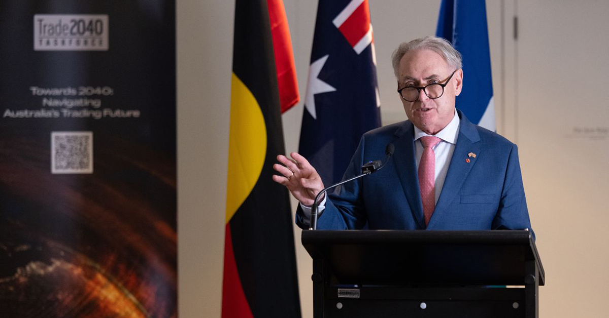 Trade Minister Don Farrell. Image: Don Farrell / LinkedIn