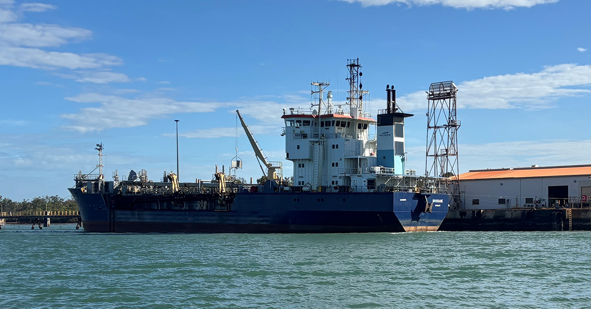 Deeper Weipa after annual dredging