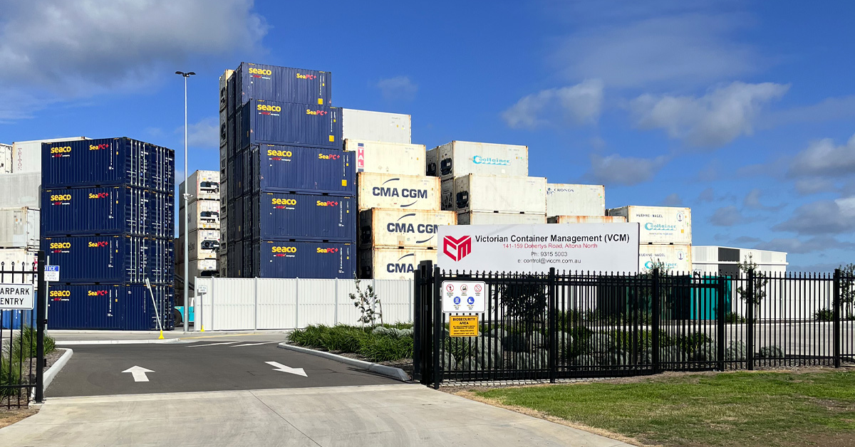 Image: Victorian Container Management