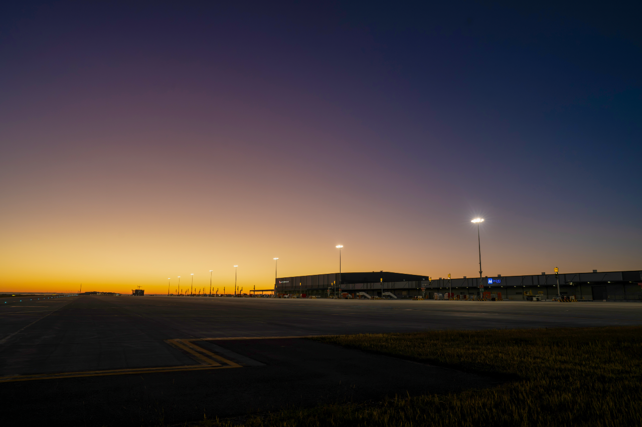 Dawn at Western Sydney Airport. Credit: WSI