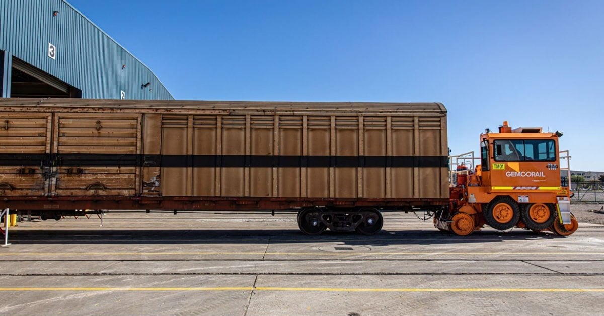 Aussie firm completes first Pilbara-made rail wagon