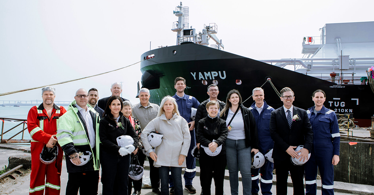 CSL, Adbri name pioneering vessel