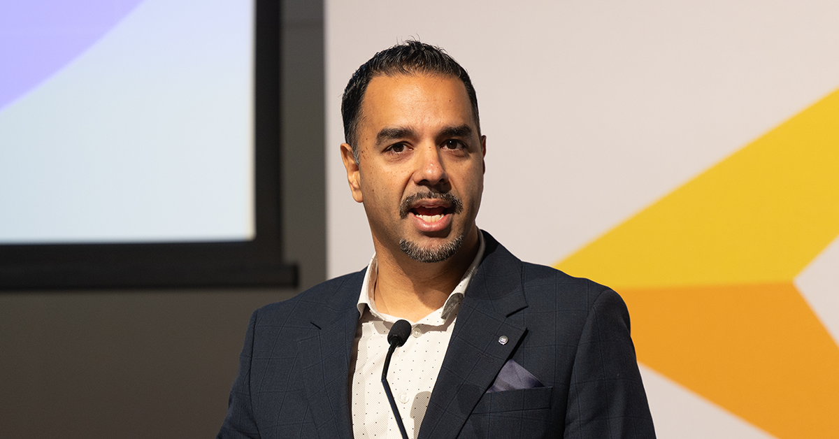 WiseTech Global CEO Zubin Appoo. Image: Andy Steven