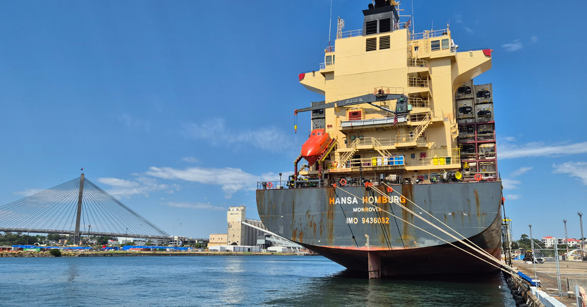 Hampered Hansa Homburg helped by Seafarer Connect