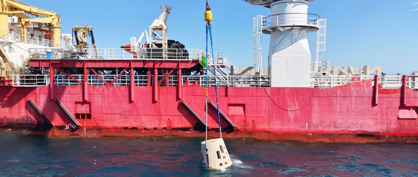 Woodside installs Pilbara artificial reef