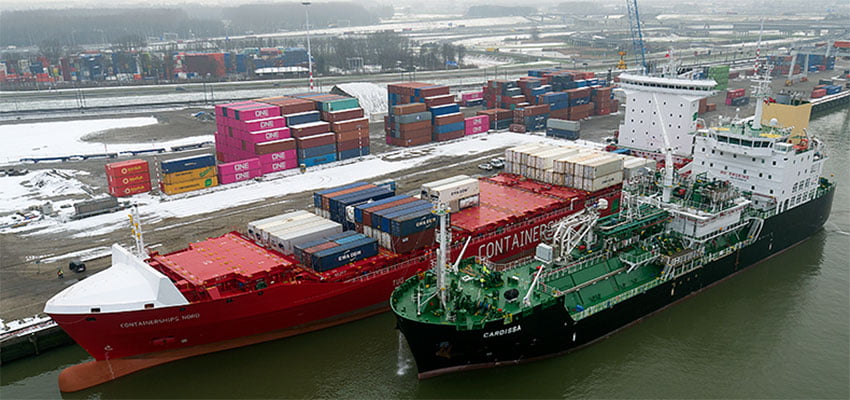 First ship-to-ship bunkering operation carried out in Europe