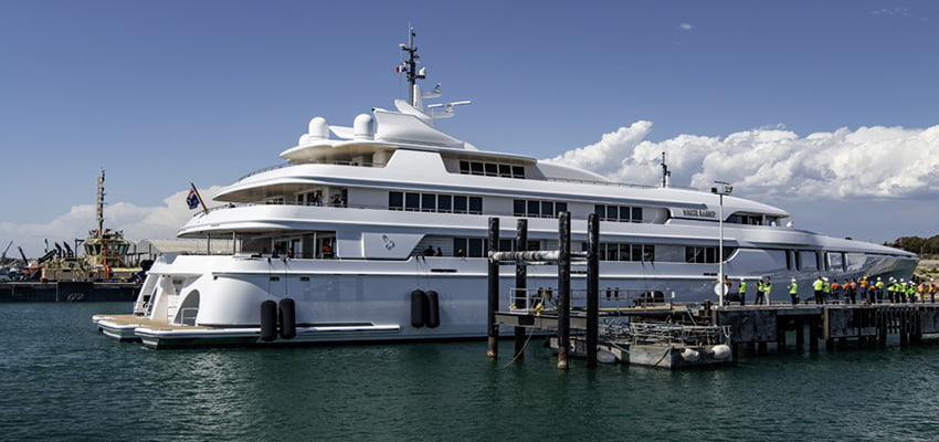Giant superyacht registered in Cook Islands