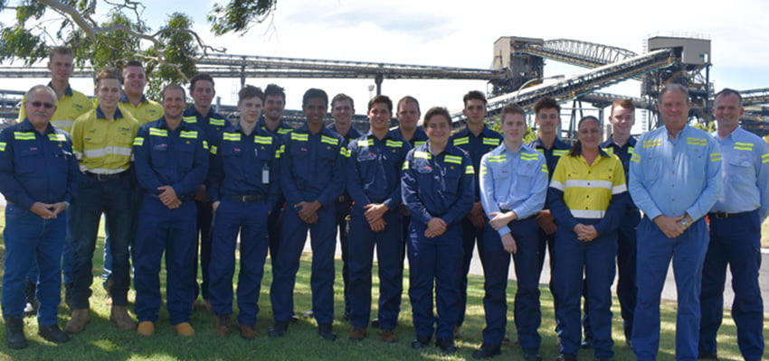 Gladstone welcomes trainees, apprentices
