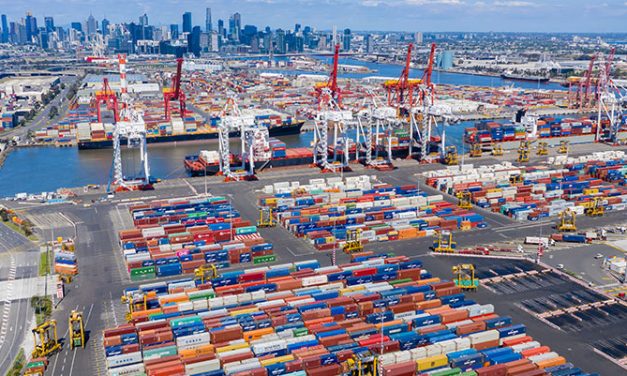 Melbourne container trade solid in January