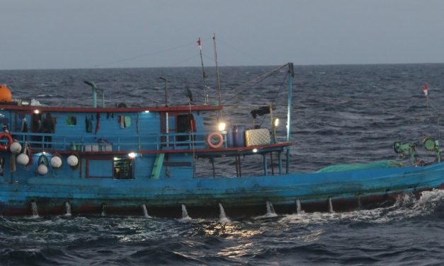 Illegal foreign fishing vessel apprehended north of Gove