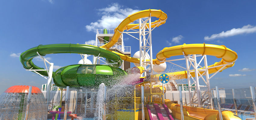 Carnival reveals name of “thrilling” new waterslide