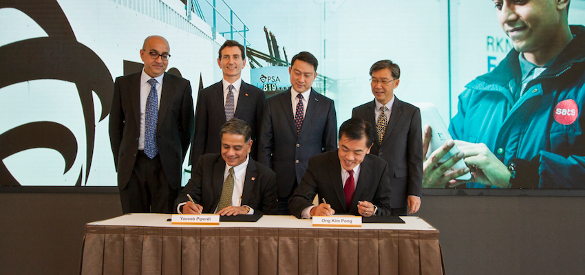 Singapore agreement creates sea-air connectivity