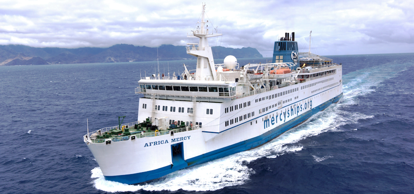 Mercy Ships 100,000th free surgical procedure