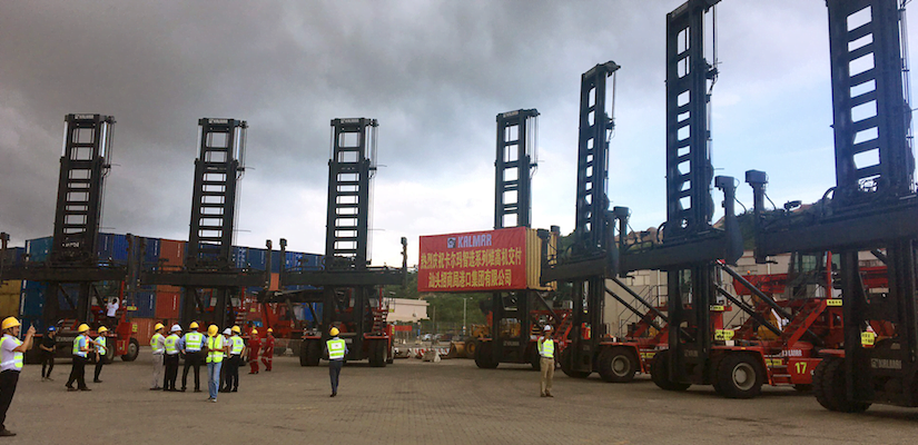 Kalmar supplies container handlers to Chinese business