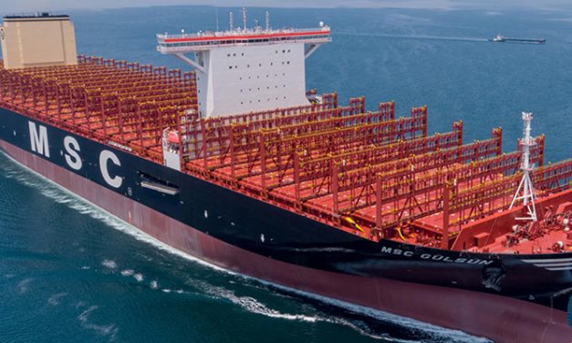 MSC unleashes giant boxship