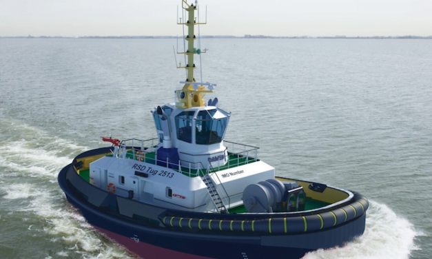 Ports of Auckland buys world first full-size electric tug