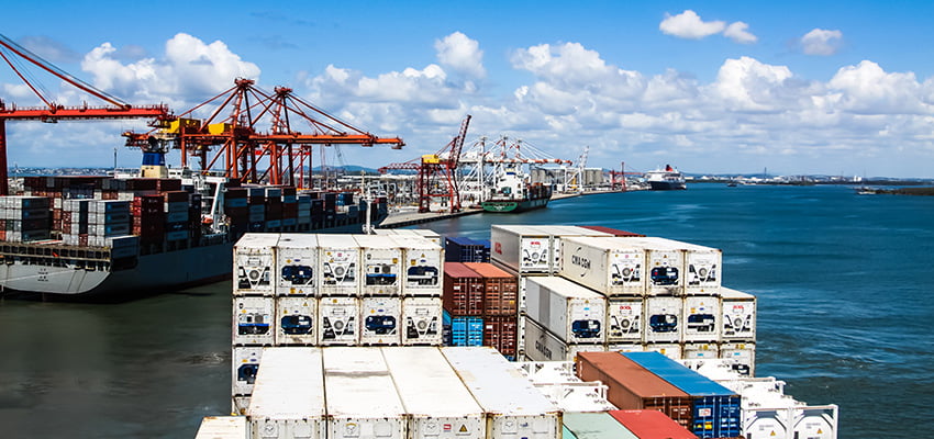 Container trade through Brisbane up in June