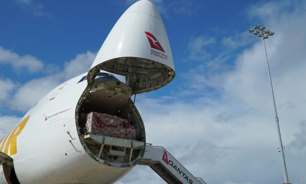 New Jumbo delivers freight boost for Qantas
