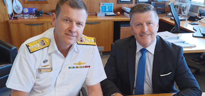 Ports Australia signs new partnership with the ADF