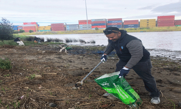 Port volunteers join the fight against plastic