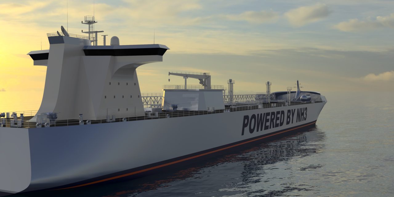 Shipping players to develop ammonia-powered vessel