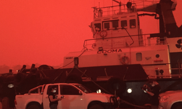 Bushfire crisis: tugs and pilot boats to the rescue