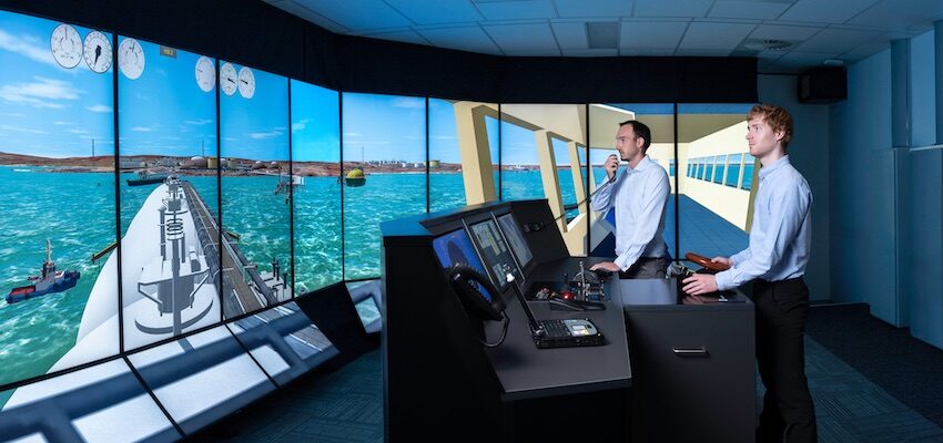 Minister opens expanded ship simulation centre