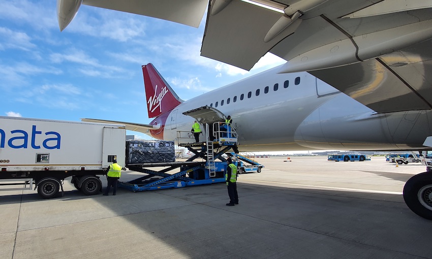 Virgin Atlantic operates first ever cargo-only charter