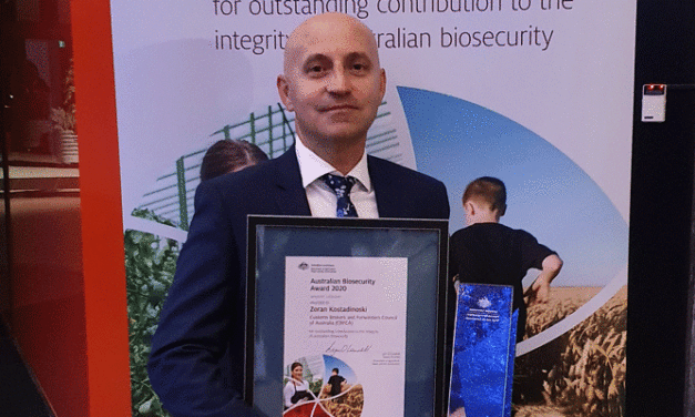 Freight figures honoured in biosecurity awards