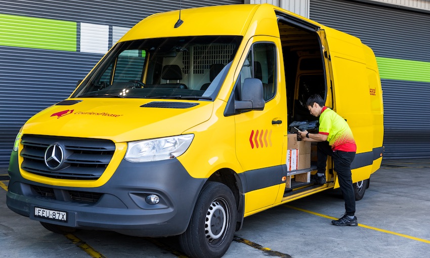 Parcel delivery franchise sets carbon neutral goal