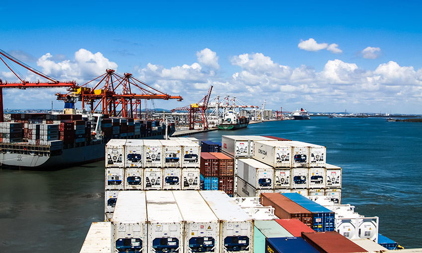 Brisbane’s container throughput down in July