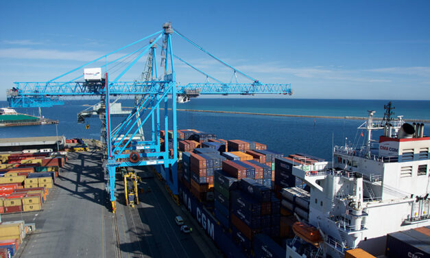 Container throughput down at Adelaide in August