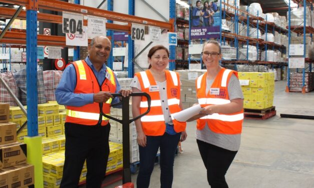 Port of Melbourne extends partnership with Foodbank Victoria