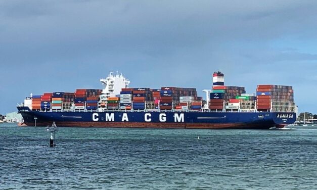CMA CGM Ural breaks another record in Victoria