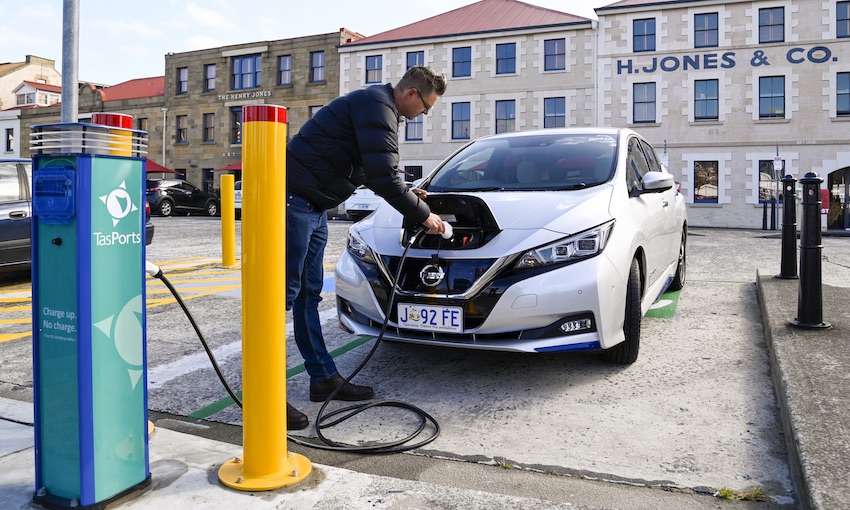 EV chargers power up TasPorts’ sustainability commitment