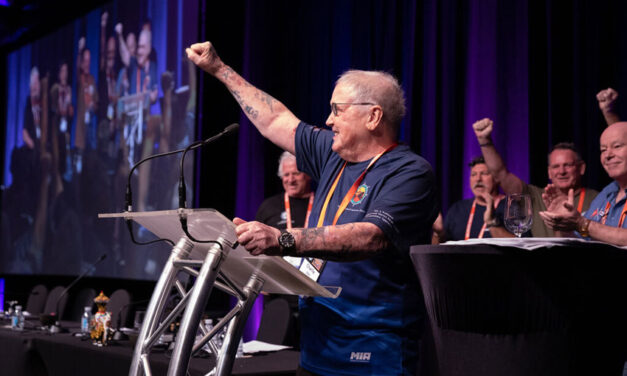 Veteran union figure mourned (with video)