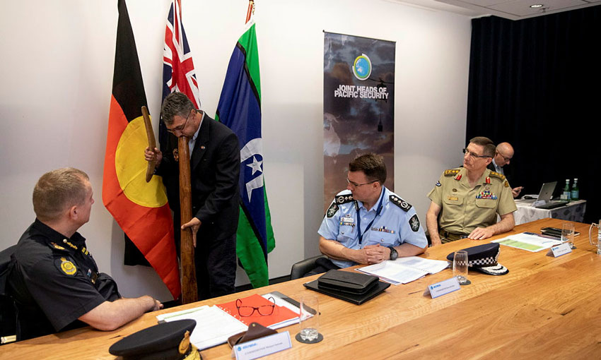 Pandemic lessons shared during gathering of Pacific security leaders