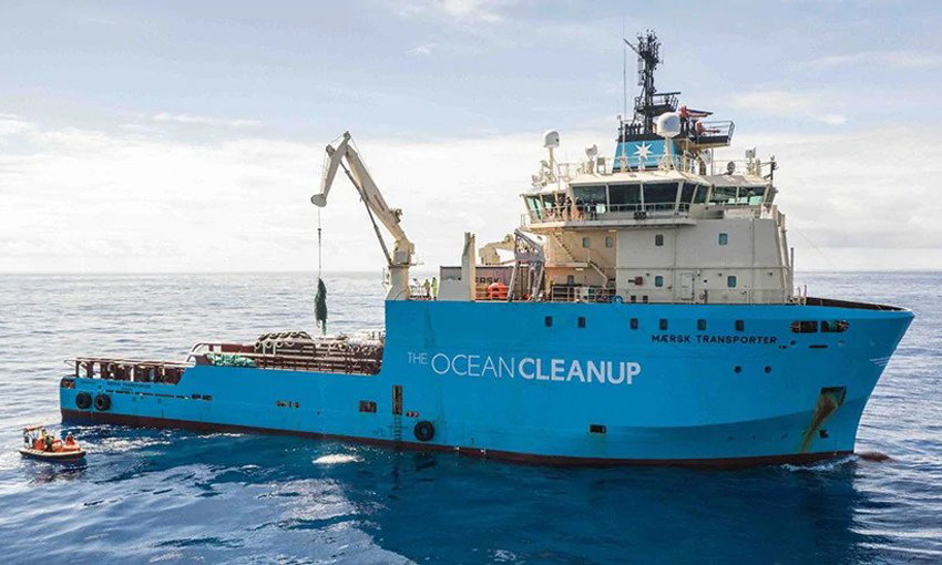 Maersk extends relationship with The Ocean Cleanup