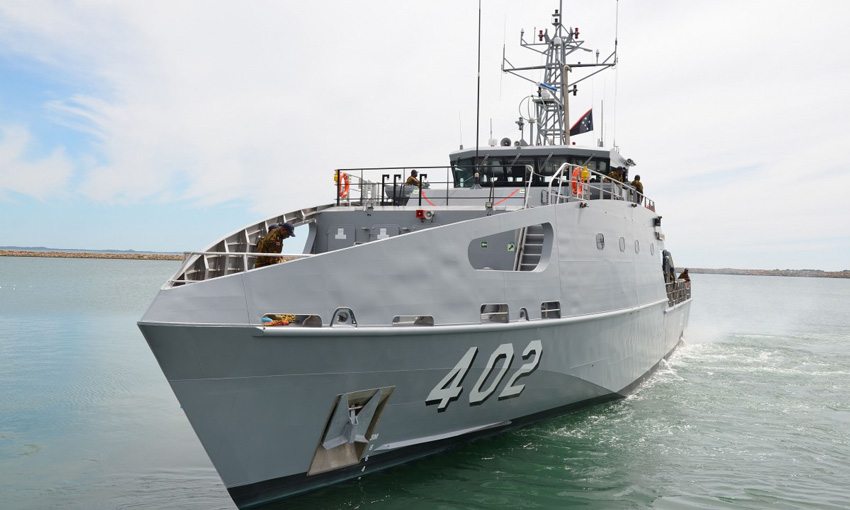Austal Australia delivers ninth Guardian-class patrol boat