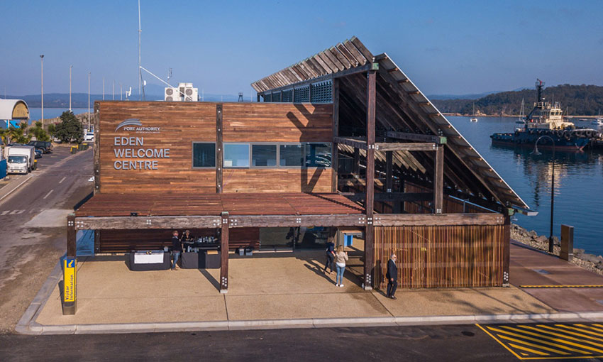 Cruise wharf welcome centre opens
