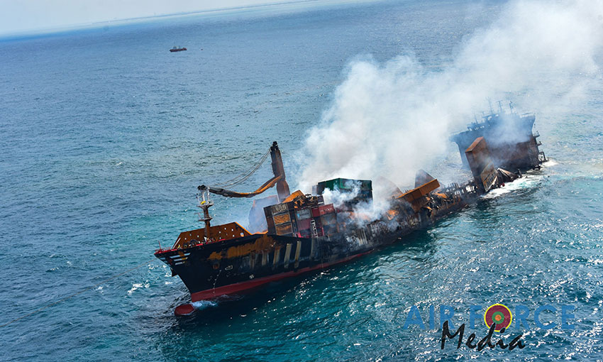 X-Press Pearl sinking, environmental impact mounts