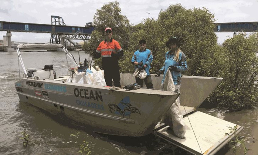 1.2 tonnes of litter picked up from port precinct