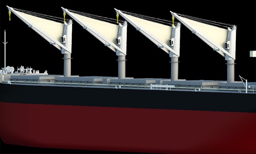 MOL jointly develops new energy-saving sail
