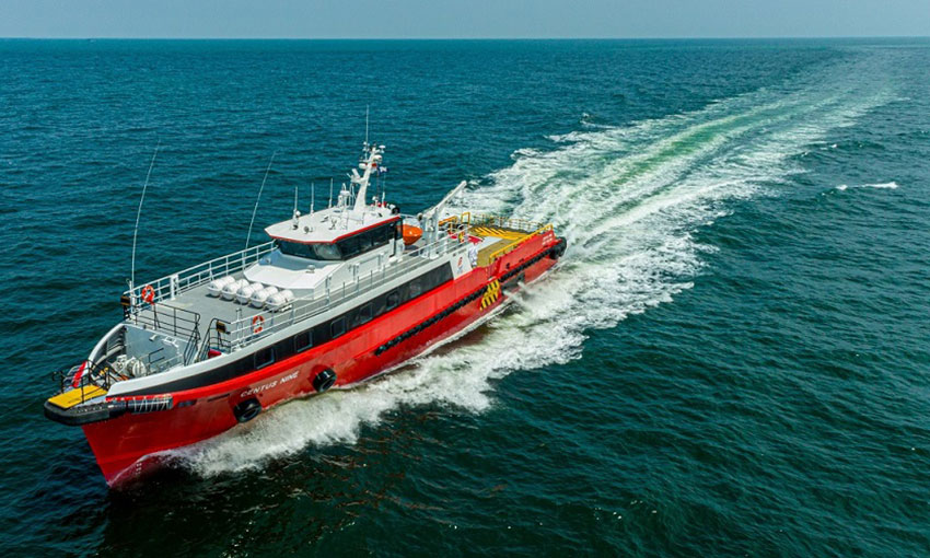 Strategic Marine delivers fast crew boat